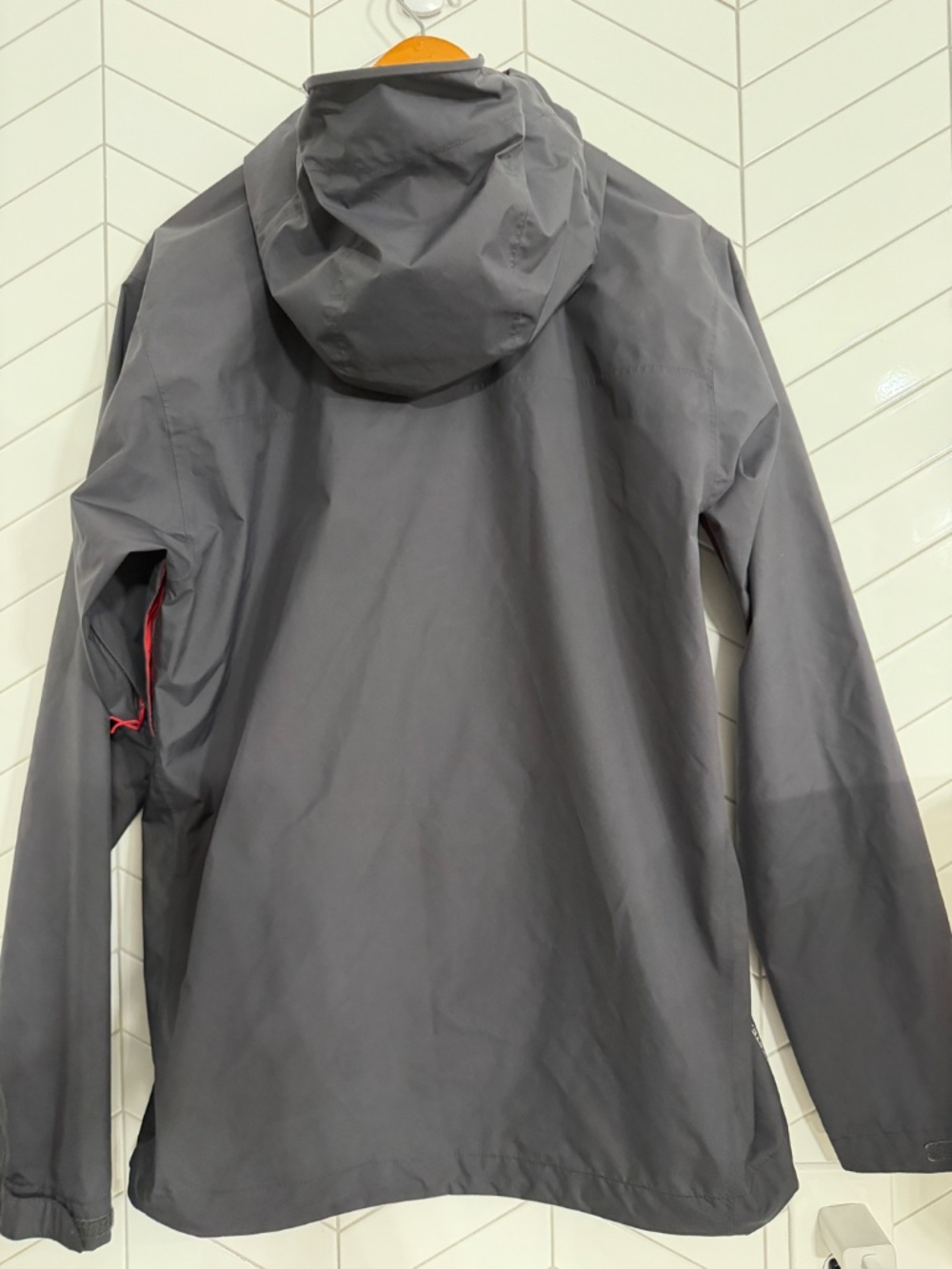 Rab Men’s Downpour Eco Waterproof Rain Jacket Gray |  Medium QWG-82 - Picture 4 of 13